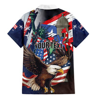 Personalized Puerto Rico 4th of July Family Matching Mermaid Dress and Hawaiian Shirt USA Statue of Liberty El Morro