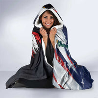 Puerto Rico 4th of July Hooded Blanket USA Statue of Liberty El Morro