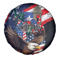 Puerto Rico 4th of July Spare Tire Cover USA Statue of Liberty El Morro