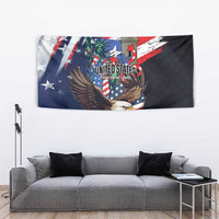 Puerto Rico 4th of July Tapestry USA Statue of Liberty El Morro