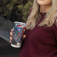 Personalized Puerto Rico 4th of July Tumbler Cup USA Statue of Liberty El Morro