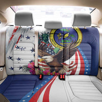 US Virgin Islands 4th of July Back Car Seat Cover US Eagle Statue of Liberty