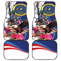 US Virgin Islands 4th of July Car Mats US Eagle Statue of Liberty