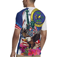 Personalized US Virgin Islands 4th of July Rugby Jersey US Eagle Statue of Liberty