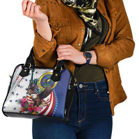 US Virgin Islands 4th of July Shoulder Handbag US Eagle Statue of Liberty