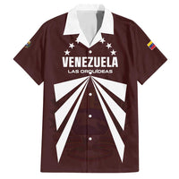 Custom Venezuela Rugby Family Matching Off Shoulder Maxi Dress and Hawaiian Shirt Las Orquideas Go Champions