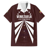 Custom Venezuela Rugby Family Matching Short Sleeve Bodycon Dress and Hawaiian Shirt Las Orquideas Go Champions