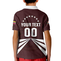 Custom Venezuela Rugby Kid Polo Shirt Las Orquideas Go Champions
