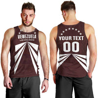 Custom Venezuela Rugby Men Tank Top Las Orquideas Go Champions