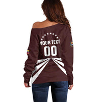 Custom Venezuela Rugby Off Shoulder Sweater Las Orquideas Go Champions