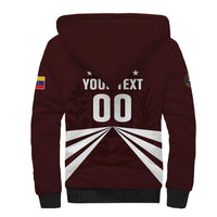 Custom Venezuela Rugby Sherpa Hoodie Las Orquideas Go Champions