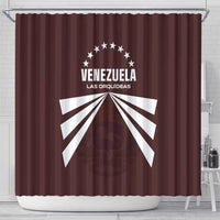 Venezuela Rugby Shower Curtain Las Orquideas Go Champions