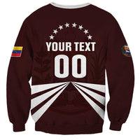 Custom Venezuela Rugby Sweatshirt Las Orquideas Go Champions