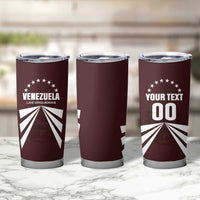 Custom Venezuela Rugby Tumbler Cup Las Orquideas Go Champions