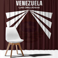Venezuela Rugby Window Curtain Las Orquideas Go Champions