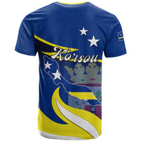 Curacao T Shirt Coat Of Arms With Map Special Version - Wonder Print Shop