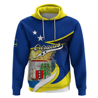 Custom Curacao Hoodie Coat Of Arms With Map Special Version - Wonder Print Shop