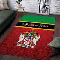 Saint Kitts and Nevis Royal Pattern Area Rug - Wonder Print Shop