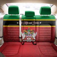 Saint Kitts and Nevis Royal Pattern Back Car Seat Cover - Wonder Print Shop
