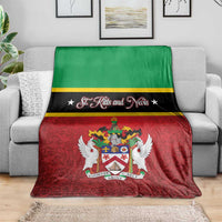 Saint Kitts and Nevis Royal Pattern Blanket - Wonder Print Shop