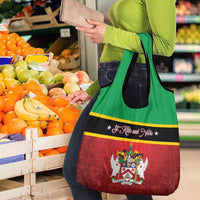 Saint Kitts and Nevis Royal Pattern Grocery Bag - Wonder Print Shop