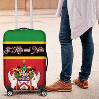 Saint Kitts and Nevis Royal Pattern Luggage Cover - Wonder Print Shop