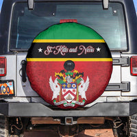 Saint Kitts and Nevis Royal Pattern Spare Tire Cover - Wonder Print Shop