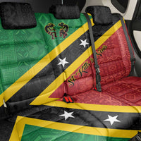 Saint Kitts and Nevis Culturama Back Car Seat Cover African Pattern - Wonder Print Shop