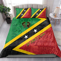 Saint Kitts and Nevis Culturama Bedding Set African Pattern - Wonder Print Shop