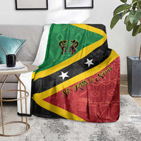 Saint Kitts and Nevis Culturama Blanket African Pattern - Wonder Print Shop