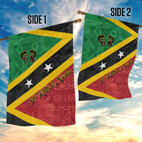 Saint Kitts and Nevis Culturama Garden Flag African Pattern - Wonder Print Shop