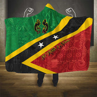 Saint Kitts and Nevis Culturama Hooded Blanket African Pattern - Wonder Print Shop