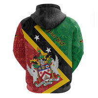 Personalized Saint Kitts and Nevis Culturama Hoodie African Pattern - Wonder Print Shop