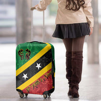 Saint Kitts and Nevis Culturama Luggage Cover African Pattern - Wonder Print Shop