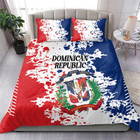 Dominican Republic Restoration Day Bedding Set Coat Of Arms Flag Colors - Wonder Print Shop