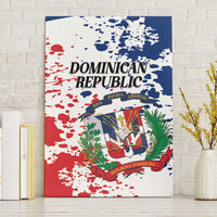 Dominican Republic Restoration Day Canvas Wall Art Coat Of Arms Flag Colors - Wonder Print Shop
