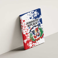 Dominican Republic Restoration Day Canvas Wall Art Coat Of Arms Flag Colors - Wonder Print Shop