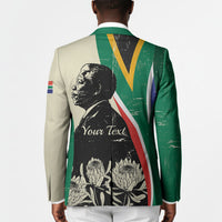 Personalized Nelson Mandela Day Blazer South Africa Vintage Stylized