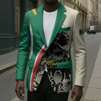 Personalized Nelson Mandela Day Blazer South Africa Vintage Stylized
