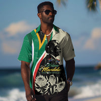 Personalized Nelson Mandela Day Hawaiian Shirt South Africa Vintage Stylized