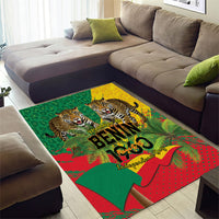 Benin August 1st 1960 Area Rug Happy Independence Day