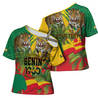 Personalised Benin August 1st 1960 Cross Shoulder Shirt Happy Independence Day