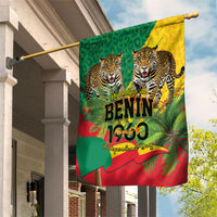 Benin August 1st 1960 Garden Flag Happy Independence Day
