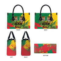 Benin August 1st 1960 Leather Bag Happy Independence Day
