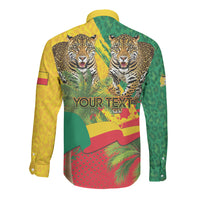 Personalised Benin August 1st 1960 Long Sleeve Button Shirt Happy Independence Day