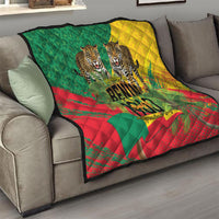 Benin August 1st 1960 Quilt Happy Independence Day