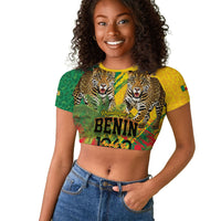 Personalised Benin August 1st 1960 Raglan Cropped T shirt Happy Independence Day
