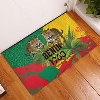 Benin August 1st 1960 Rubber Doormat Happy Independence Day