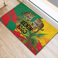 Benin August 1st 1960 Rubber Doormat Happy Independence Day