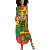 Personalised Benin August 1st 1960 Summer Maxi Dress Happy Independence Day